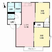 フレグランス・イースト A棟の間取り画像