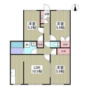 グランデュール瀬戸岡の間取り画像