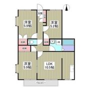 グランデュール瀬戸岡の間取り画像