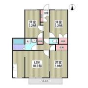 グランデュール瀬戸岡の間取り画像