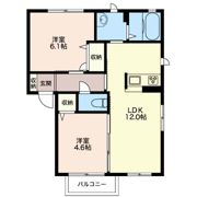 フォーリアAの間取り画像