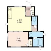 シナモンFの間取り画像