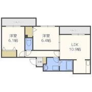 メゾンドゥプラザの間取り画像