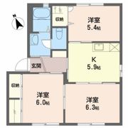 メゾン薫 Cの間取り画像