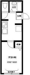 カーサ・コモドの間取り画像