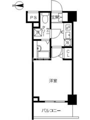 スカイコート川崎西口の間取り画像