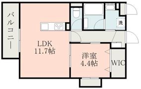 ラ・シック黒髪の間取り画像