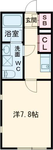 ライフ・モア原A棟の間取り画像