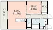 ラ・シック黒髪の間取り画像