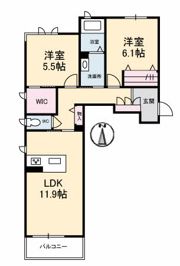 シャーメゾン アイシスの間取り画像