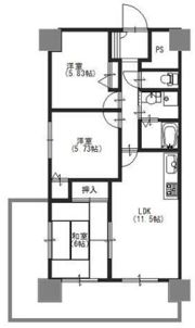 ファーレ姫路の間取り画像