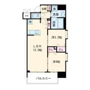 ルフォンプログレ南森町の間取り画像