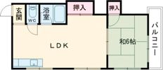 YSグリーンヒルズの間取り画像