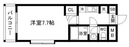 リーセント春町の間取り画像