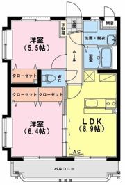 Y＆M ISAMUの間取り画像
