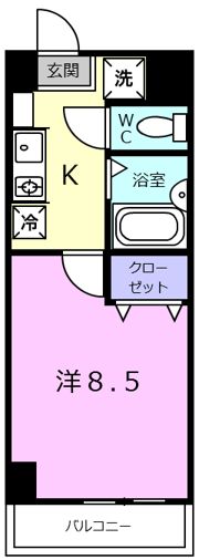 APEX FLATの間取り画像