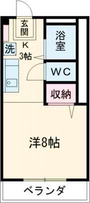 カレントシティ夏見の間取り画像