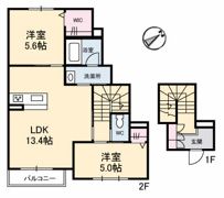 ハレコアの間取り画像