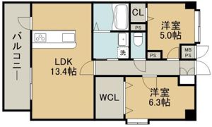 Regalia花園の間取り画像