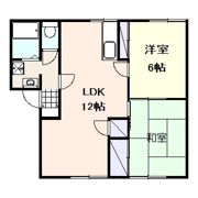 サンモール原田Aの間取り画像