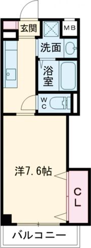 ロジュマン門真の間取り画像