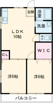 レラージュの間取り画像