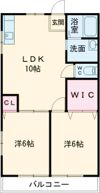 レラージュの間取り画像