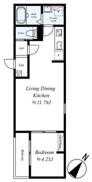 GRADUS北上尾の間取り画像
