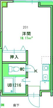 メゾンまほろばの間取り画像