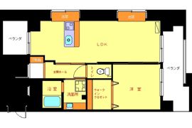 スカイハイツ石黒の間取り画像