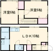 ハイツ黄金B棟の間取り画像