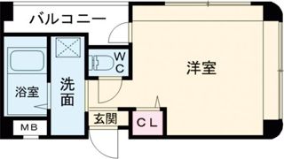 加古川尾上ヤングパレスの間取り画像
