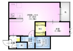 REGALEST 東大宮（レガリスト ヒガシオオミヤ）の間取り画像