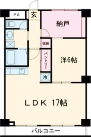 サンハイツ大和第2の間取り画像