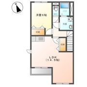 ホワイティ Aの間取り画像