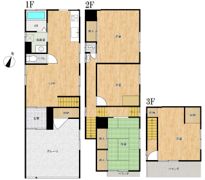 六実七丁目貸家の間取り画像