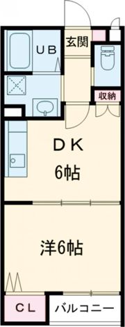 グレートヒルズ8番館の間取り画像