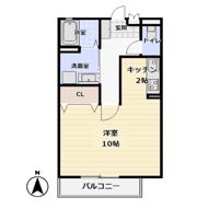 サンパティーク山中の間取り画像