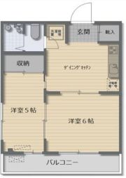 ヒルズ青葉の間取り画像