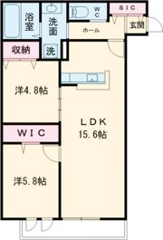 AQUILA須磨海浜公園の間取り画像