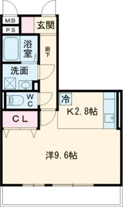 yukoto B棟の間取り画像