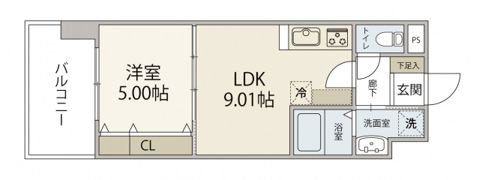 Istyle三篠の間取り画像