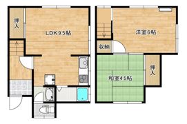 佐々木貸家の間取り画像