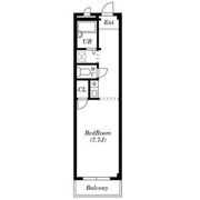 メゾン中央Ⅱの間取り画像