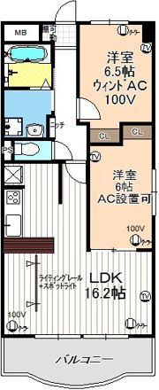 レジデンス光和Ⅱの間取り画像