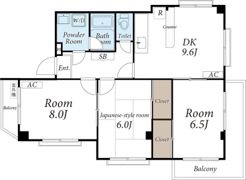 Forest茅ヶ崎の間取り画像