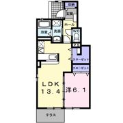 カ－サ ディ メロ－ネⅠの間取り画像