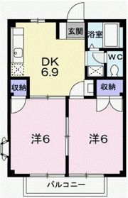 エルガーデンⅠの間取り画像