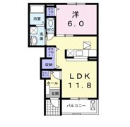 アメニティ鶴崎の間取り画像