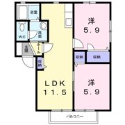 メゾン・リーヴBの間取り画像